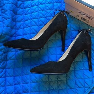 New in Box Nine West 6.5 Zulma 4" Black Heels